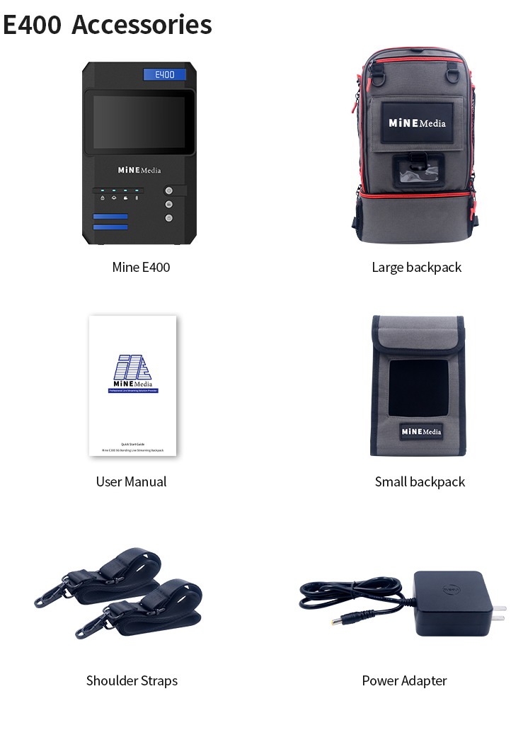Mine E400 5G Bonded 4K Live-Rucksack-Encoder – Bild 4